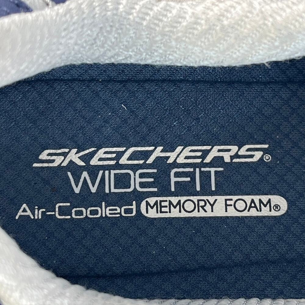 Skechers D'Lites Spring Bloom Womens Sneakers Navy Floral Comfort 8.5 - Picture 7 of 9